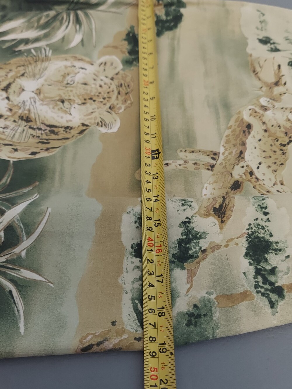 SilkLand Leopard Pencil Skirt Resort Wear Size 6 - Picture 9 of 10